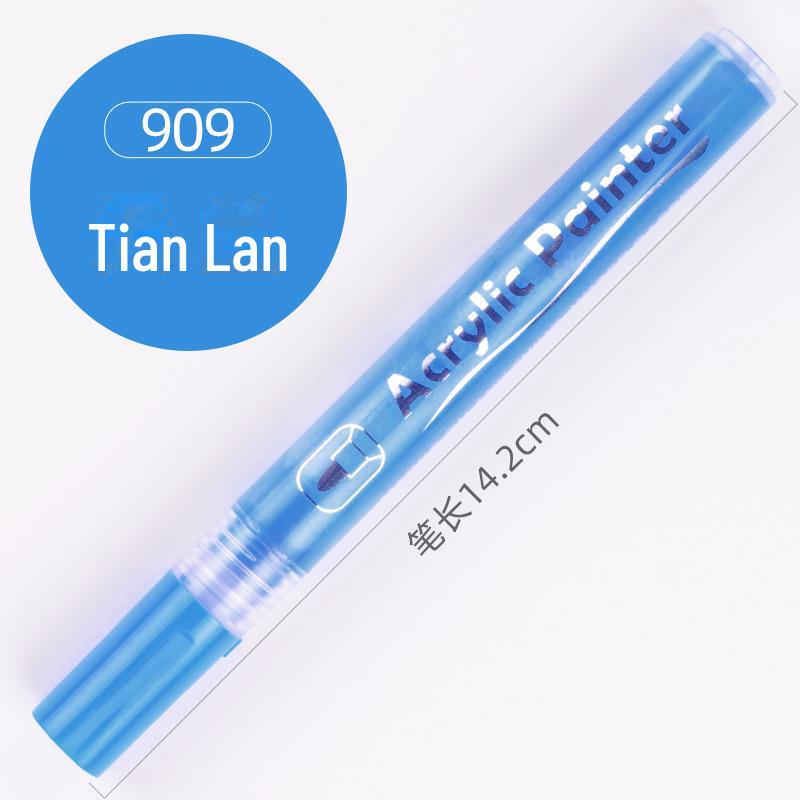 Sada akrylových fixů: Vodotěsné, Bílé, na Kámen, Keramickou Malbu - 12 Barev