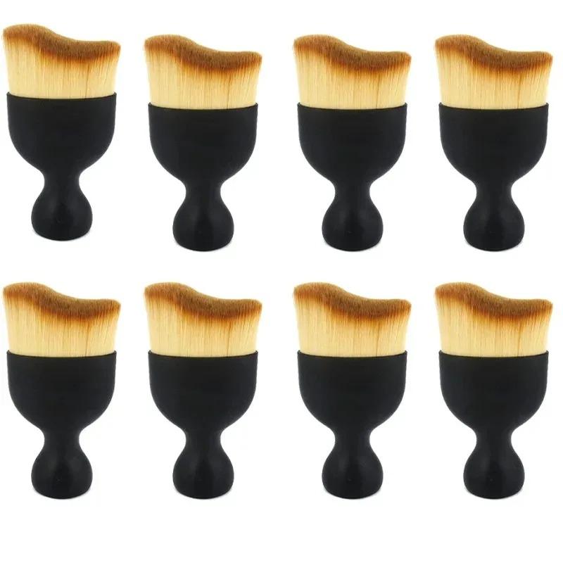 Auto-Innenreinigungsbürste, Klimaanlage, Luftauslass, weiches Fell, Reinigungsbürsten mit Muscheln, Fugenstaubentfernung, Detaillierungsbürsten-Werkzeuge