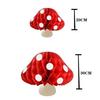 3D Mushroom Honeycomb Hanging Decoration for Easter Forest Theme Party Supplies Indoor Outdoor Birthday and Wedding Decor