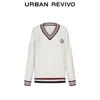 UR Women's V-Neck Cable Knit Sweater