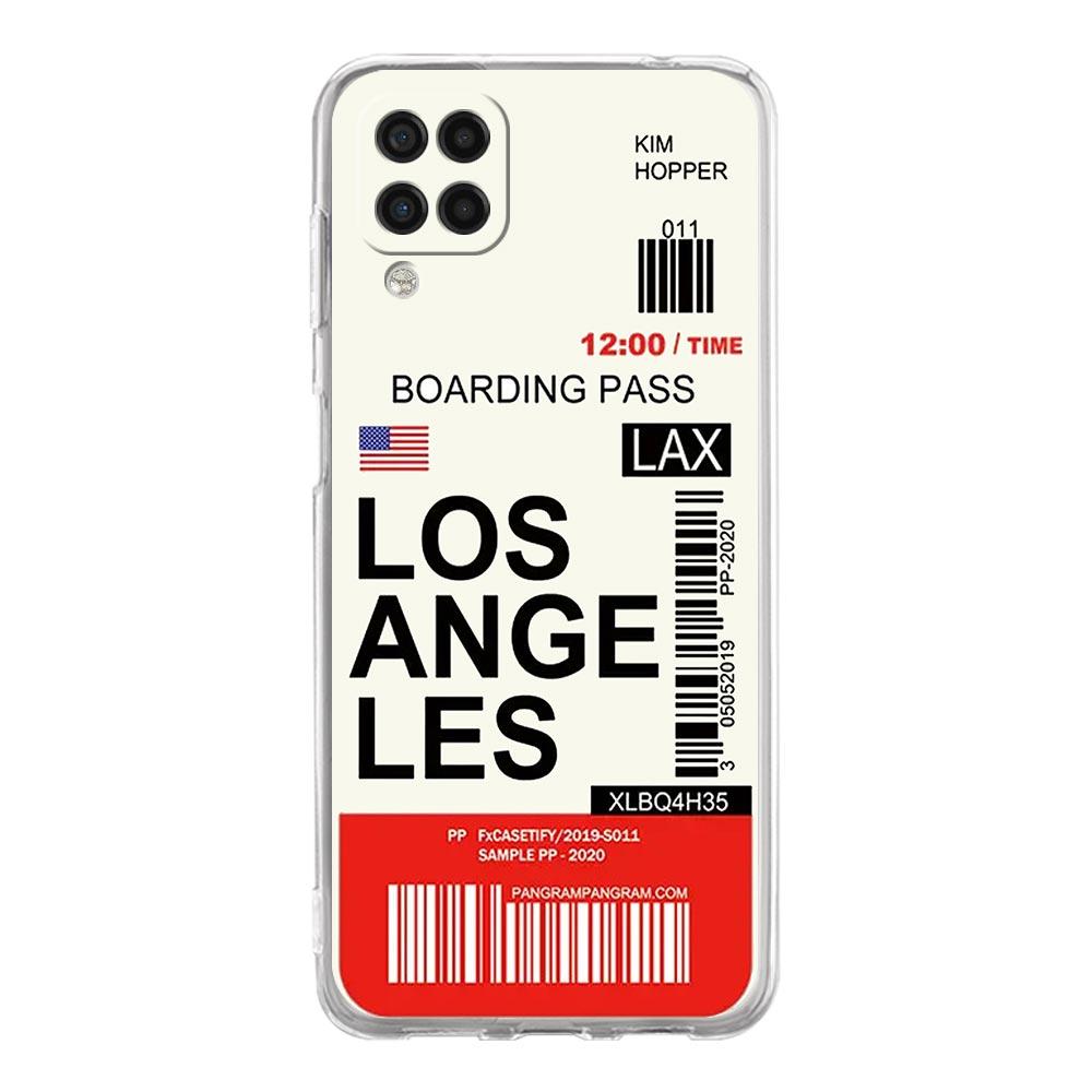 Phone Case For Samsung A13 A33 A35 A55 A73 A53 A23 A51 A71 A21S A12 A31 A41 A05s A15 A25 5G World City Travel Ticket New York