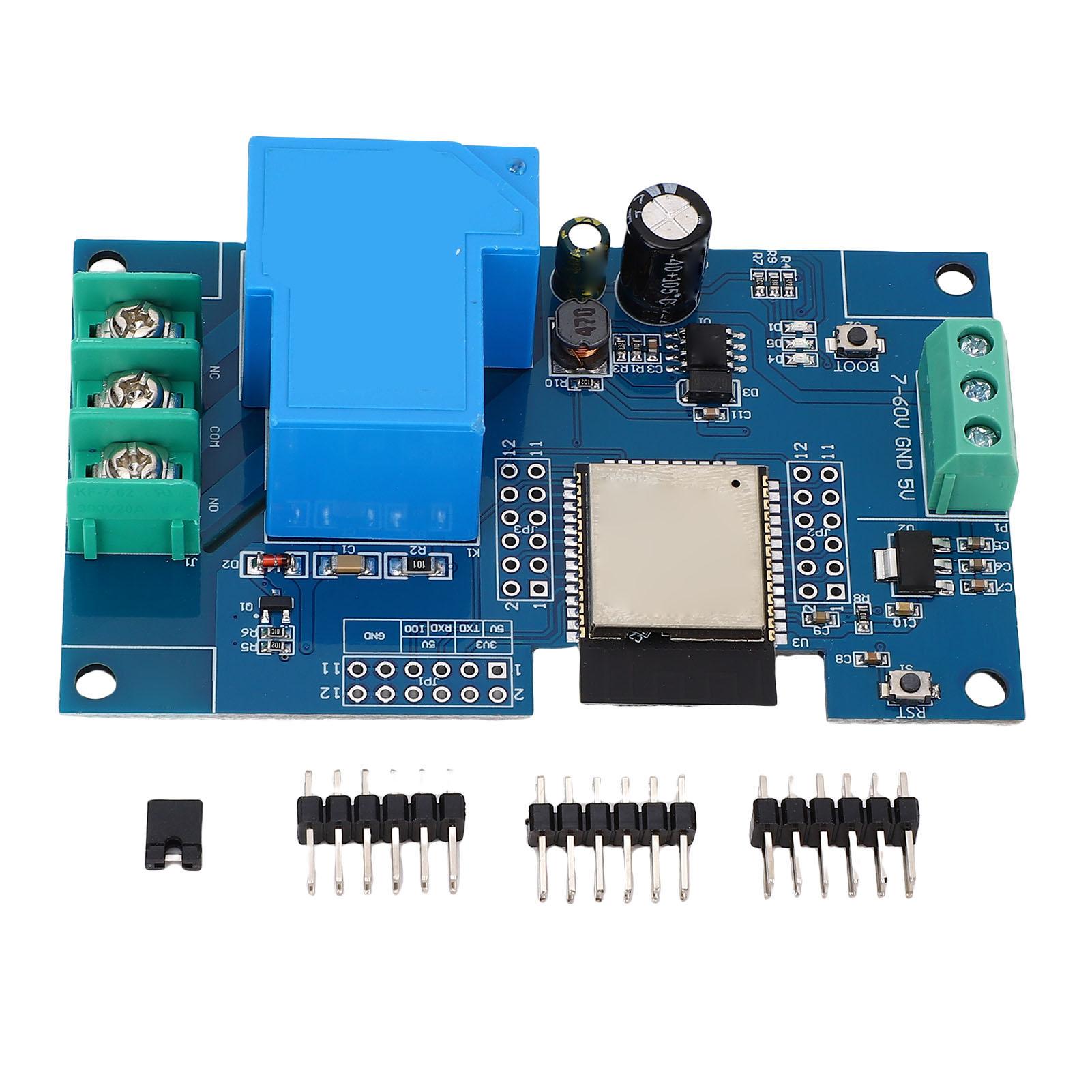 

Relay Development Board WiFi Bluetooth Module DC7605V Power Supply Single Channel 30A