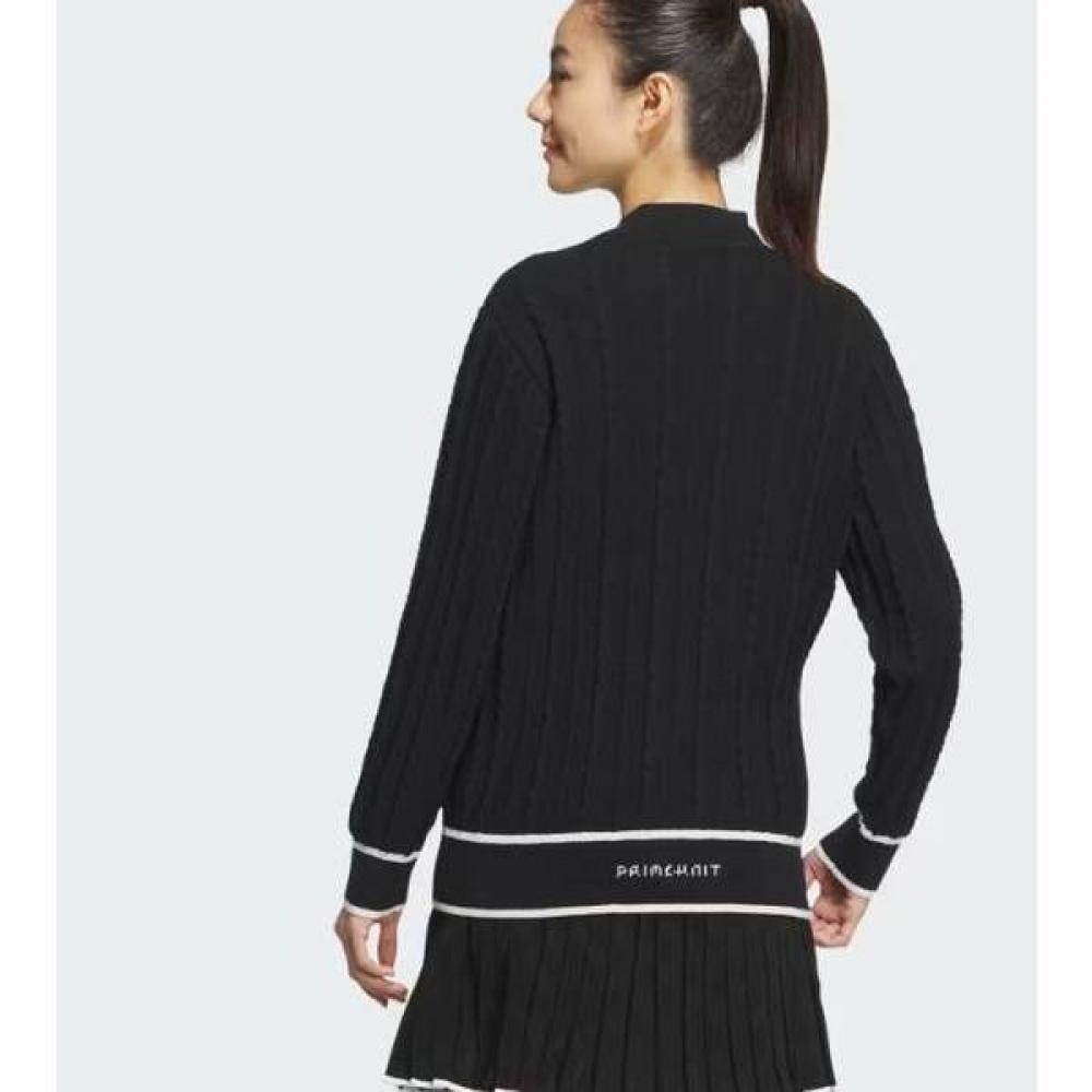Adidas Golf Cable Pattern Cardigan In6623