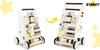 Wooden Pusher Ride-On Toy For Children, Children's Walker, Manipulation Board