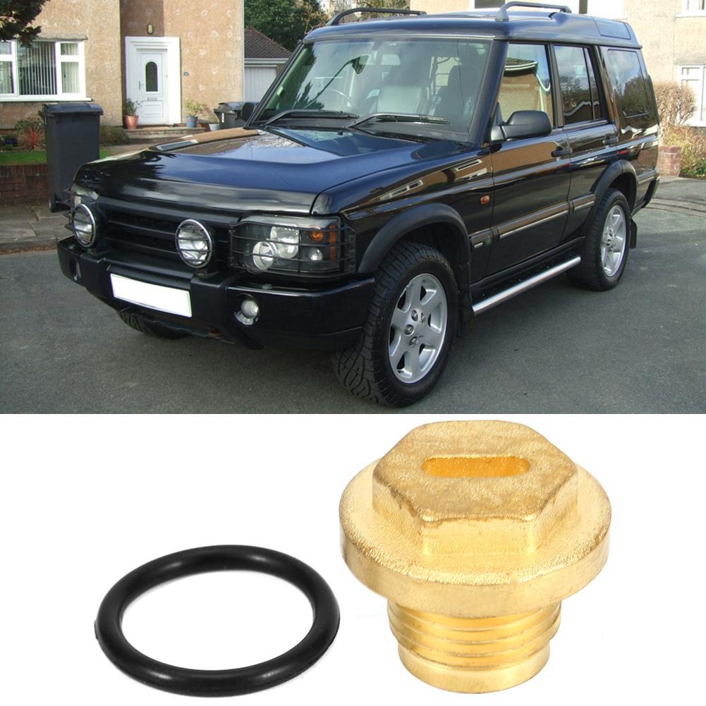 2pcs Differential Diff Brass Filler Drain Plugs with Seal Ring Fits for Land Rover Discovery 2