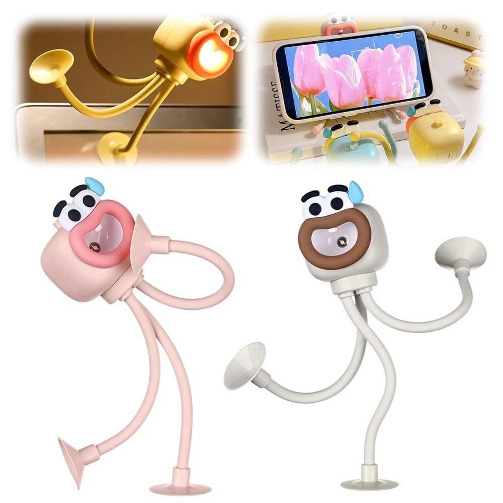 Verstellbares Tintenfischform Nachtlicht Cartoon Faltbare Tischlampe Mini Schreibtischdekorlampe Schlafzimmer