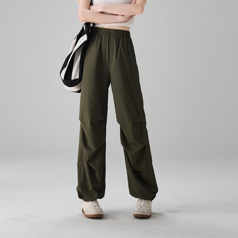 SOFSIL 2026 Summer High-Waisted Cargo Jogger Pants