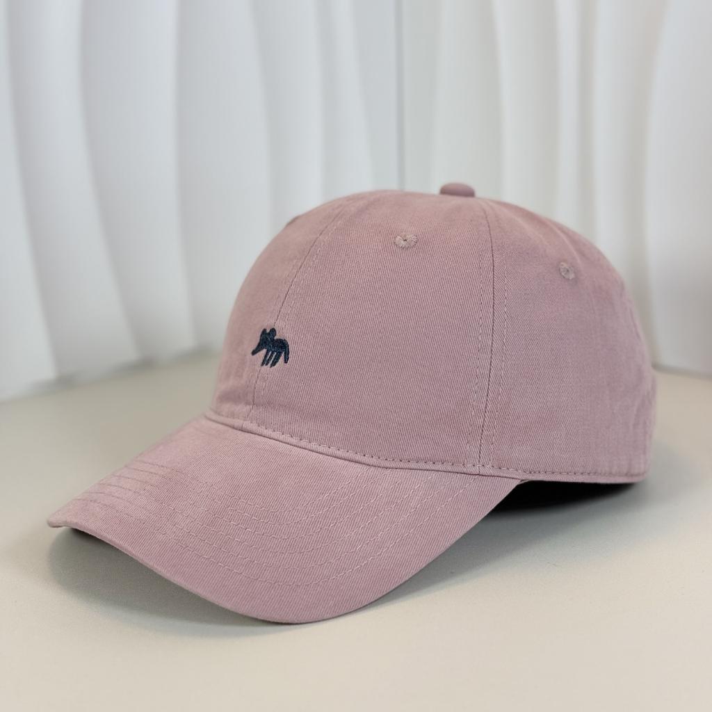 Fashion Hat New Little Fox Embroidered Cotton Baseball Cap Men's and Women's Soft Top Breathable Comfortable Lengthened Wide Adjustable Cap