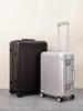 24-Inch Drop-Resistant Aluminum-Magnesium Suitcase with 20-Inch Carry-On and Combination Lock
