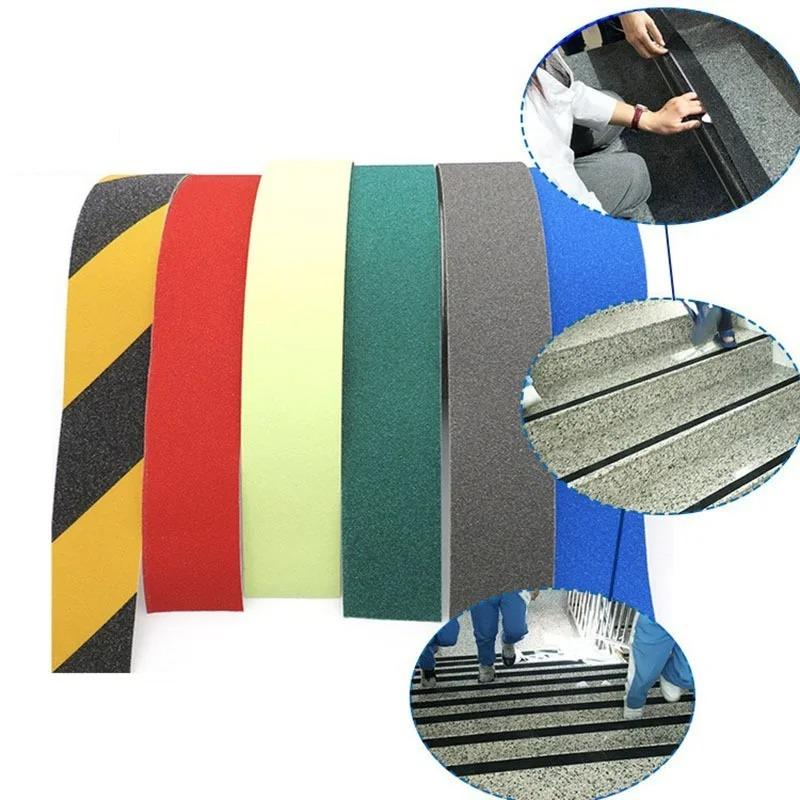 1Pcs 5cm/10cmx5m PVC Non Slip Grip Tape Anti-Slip Indoor Outdoor Stickers Strong Adhesive Safety Traction Tape Stairs Floor