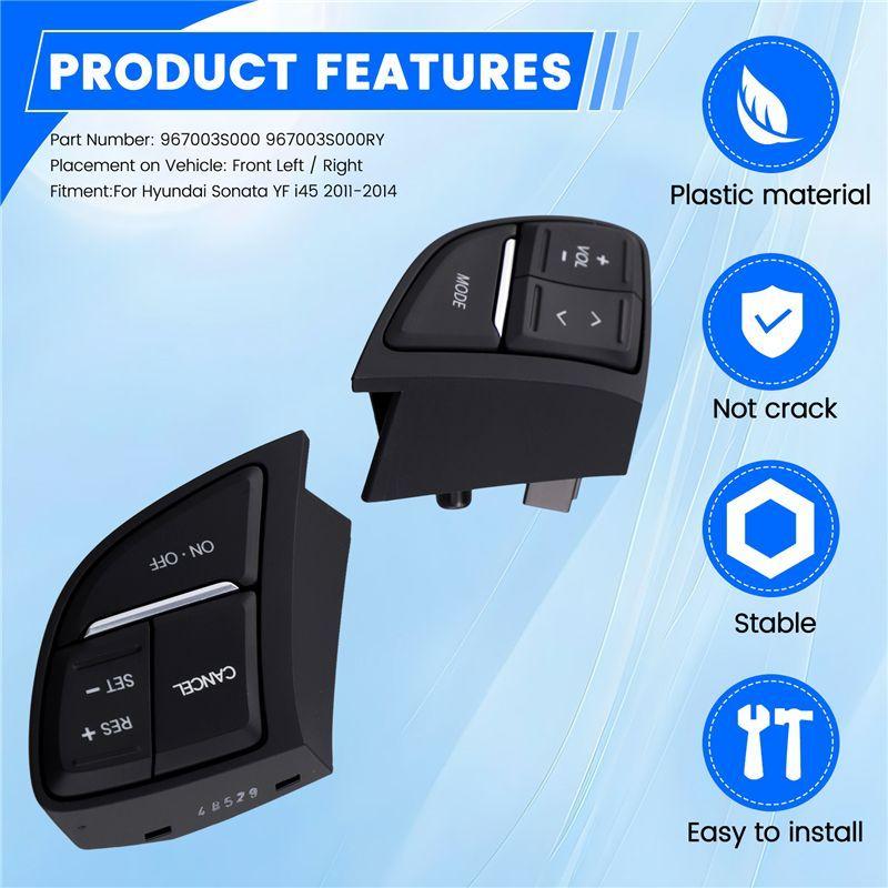 967003S000 Multi-Function Steering Wheel Cruise Control Switch For Sonata YF I45 2011-2014
