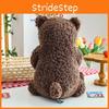 Bear Teddy Orange Bear Brown Bear Toy Pillow Plush Stuffed Gift Cushion
