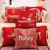 Double Happiness Wedding Throw Pillow Pair - Creative Decoration for Wedding and Living Rooms