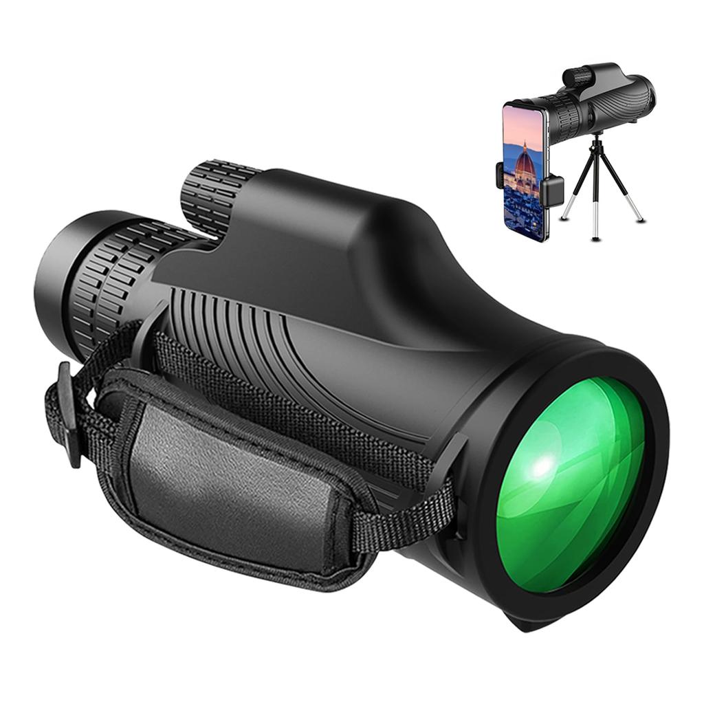 SGEBD [12x50 High Magnification] Monocular Smartphone Telephoto Lens, High Magnification, Monocular Telescope, Compact, Large Aperture, Extendable