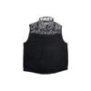 Li Ning Basketball Series Printed Stand Collar Fleece Vest Men Vests Black AMDR065-1
