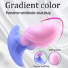 New Shaped Anal Plug Gradient Liquid Silicone Big Head Simulation Penis For Men And Women In The Backyard