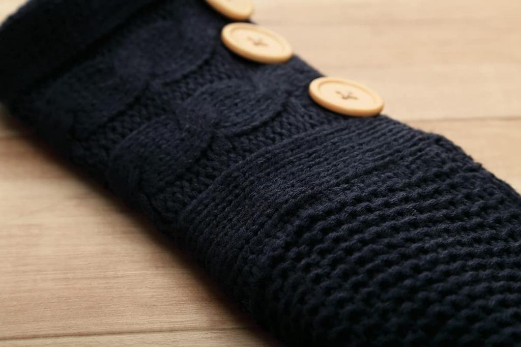 IKEHIKO Hausschuhe Indoor Größe Niedlich SOX-206 Hausschuhe, M, Marineblau, Warm, Flauschig, Kälteempfindlich, #7320900