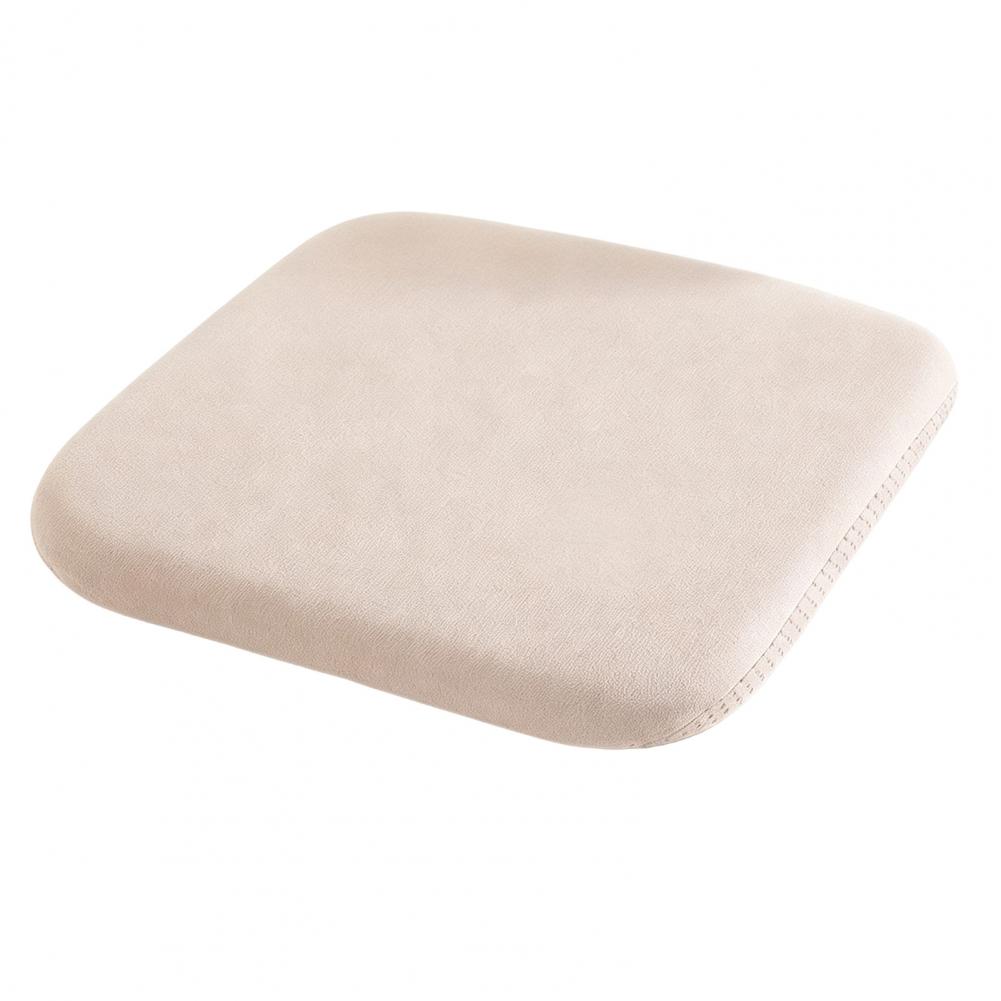 Non Slip Seat Pad with Straps Washable Dining Chair Seat Pad Memory Foam Chair Cushion with Straps Thickened Dining Seat Pad