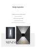 Double-Head Dimmable Outdoor Waterproof Wall Lamp
