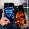 Jujutsu Kaisen Neon JJK Phone Case for iPhone 16 15 14 13 12 11 X XR XS 8 7 Pro Max Plus Mini Colour Printing Cover Cellphones