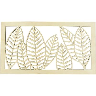 MegaCréa DIY - Decorative Wooden Frame Foliage 40 Cm