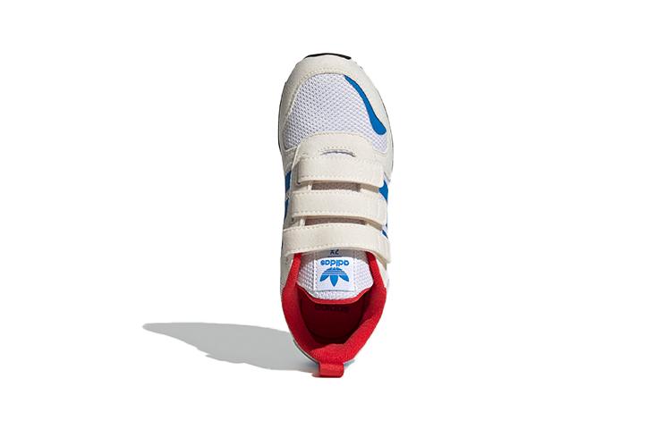 Adidas Originals ZX 700 Hd BP Abrasion Resistant Abrasion Resistant Low top Kids Lifestyle Shoes White Black FX5238