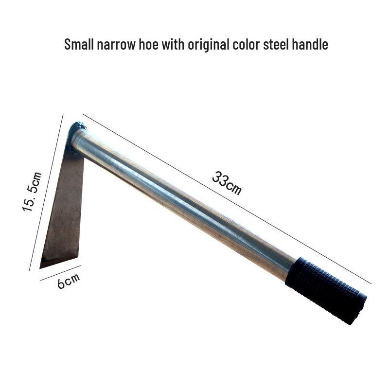 Маленькая садовая мотыга с деревянной ручкой: Универсальный инструмент для прополки, рыхления и вегетативного разрыхления почвы