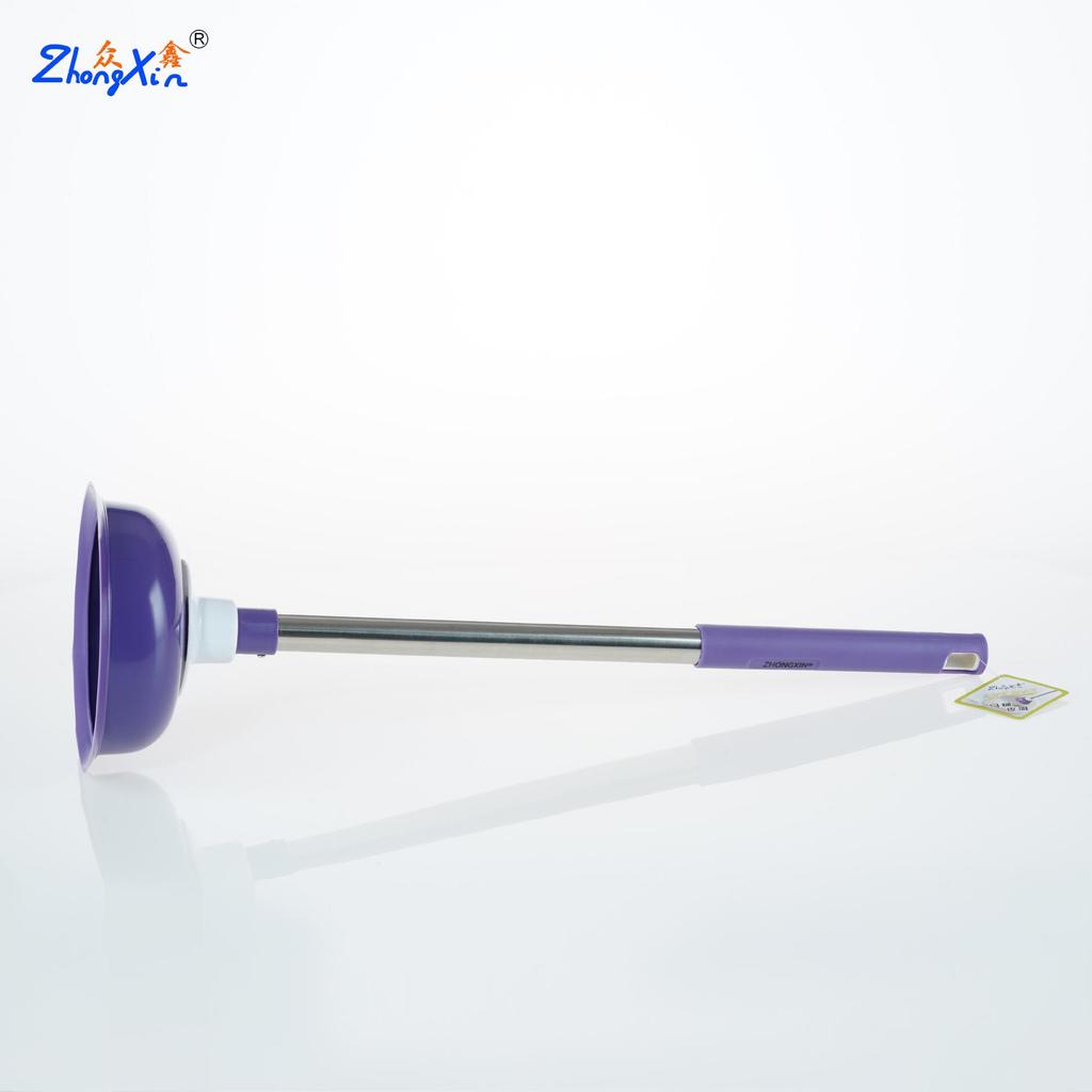 Stainless Steel Toilet Plunger Pump for Unclogging Drains and Pipes