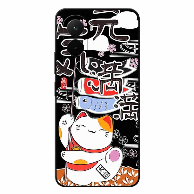 3D Relief Embossed Retro For Poco M7 4G Case Soft Silicone Back Cover For Xiaomi PocoM7 4G 3D TPU Relief Funda Poco M7  M7 4G 3D