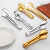 RuHan Gold Hot Pot Serving Utensil Set with Fish Tail Bone China Rest