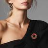 Christmas Brooch Rhinestone Crystal Christmas Pin Personality Brooch All- Clothes Accessories