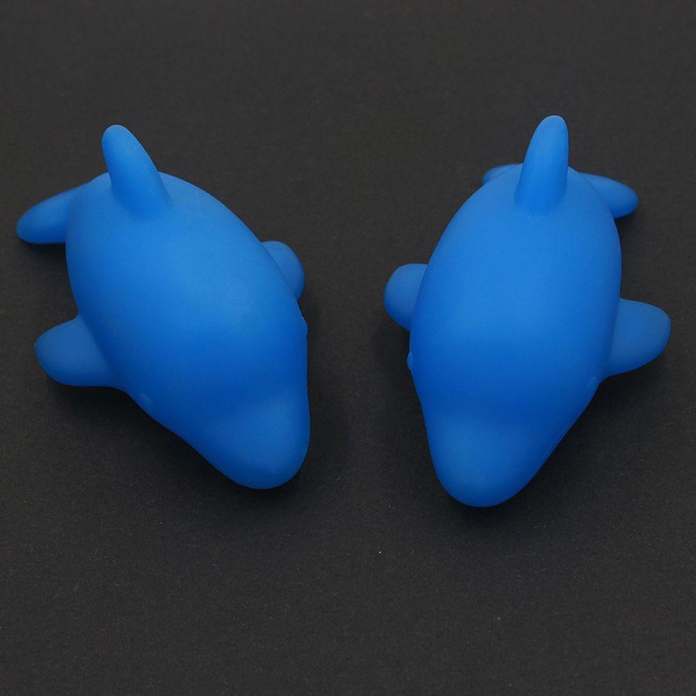 Bathroom Baby Dolphin Bath Toys LED Lamp Bath Toys Up Water Floating Toy Glowing Beach Toys
