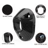 Motorcycle Muffler Tip Cover Glossy Carbon Exhaust Tip Garnish Accessories for Honda Click 160 ABS Protector Escape Moto