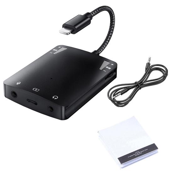 1 sada adaptéru zvukového rozhraní Rychlý přenos Stabilní Kompaktní velikost Univerzální plug-and-Play externí zvukový převodník Live Converter