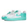 Nike Air Force 1 Rutschfeste Low-Top Skateboard-Schuhe Unisex Weiß Tiffany CW2288-111(Team80-SBOX)