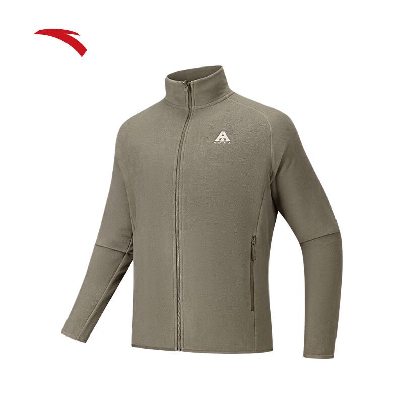 Anta Men s Stand-Collar Fleece Jacket 4XL
