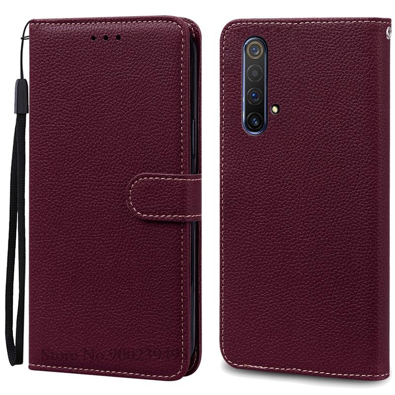 For Realme X3 Superzoom Case Leather Wallet Flip Case For Realme X3 Superzoom Cover Phone Case For Realme X 3 Superzoom Cover