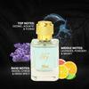 Lily Blue Luksusowe Perfumy z Ozonowymi, Wodnymi,