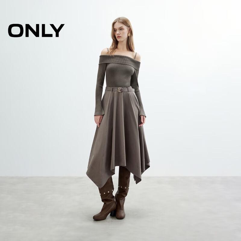 

ONLY Women s Elegant Off-Shoulder A-line Dress S