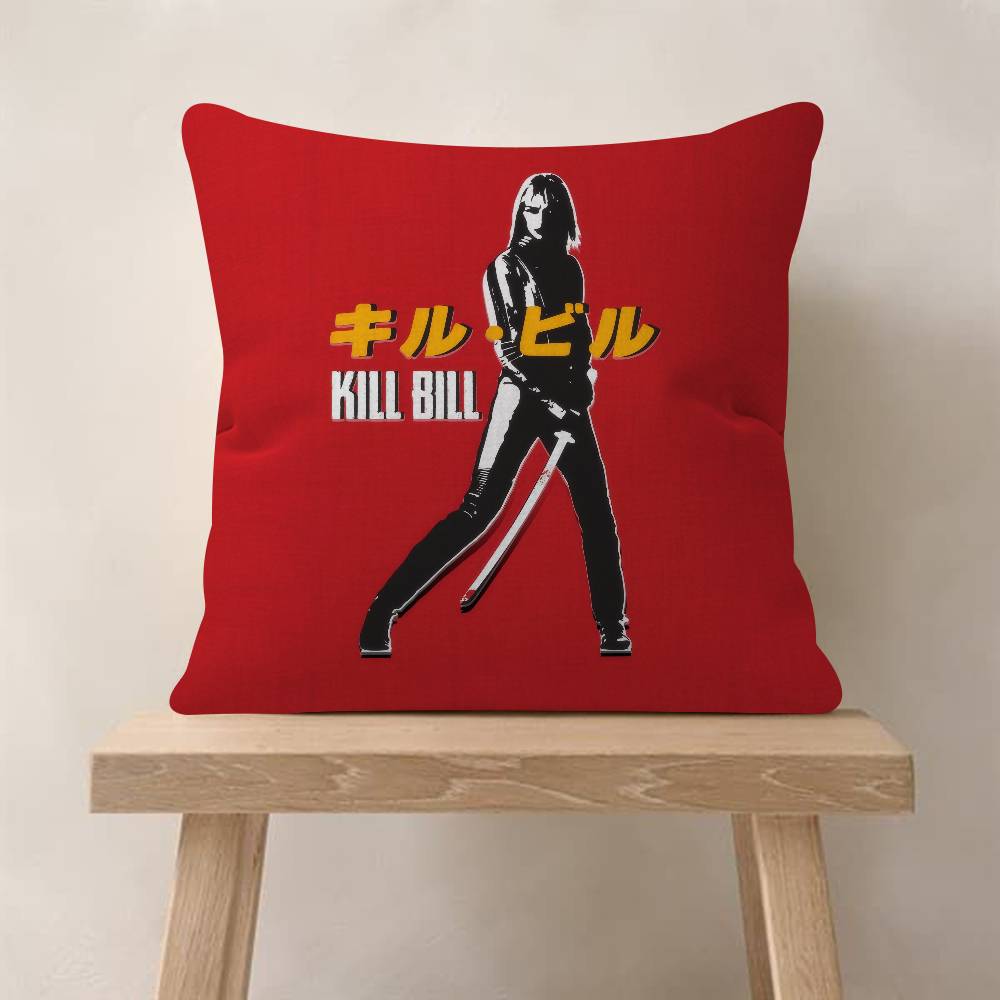 Klassieke Film KKill Bill Kussen Anime Kussen Bank Bed Hoofdkussenhoes Kussenhoes 45x45 cm Mode