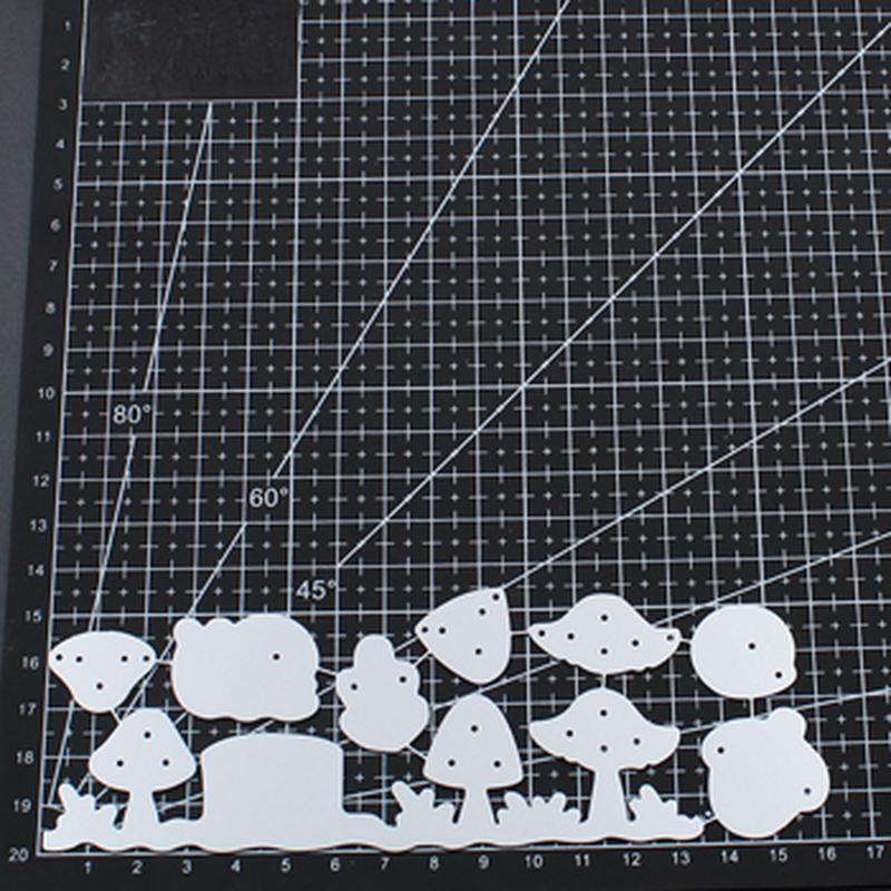 

Гриб равлик металева нарізка Штампи Трафарети Скрапбук Фотоальбом Паперова картка Декоративне тиснення