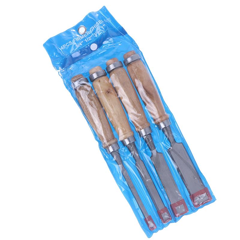 

Набор стамесок для резьбы по дереву 6/12/18/24 мм, 4 шт., профессиональный для деревообработки, с эргономичными инструментами для резьбы по дереву, вспомогательные инструменты для DIY A
