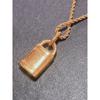 Used Givenchy Paris Padlock Necklace