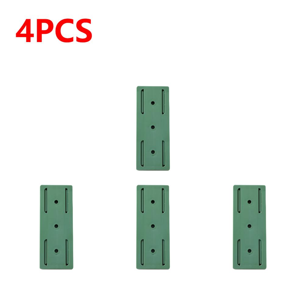 Wall Mounted Socket Holder Fixer Patch Self-Adhesive Power Socket Strip Fixator Punch-free Plug Socket Organizer for Home Office