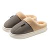 2025 Winter New Large Size Cotton Slippers Home Indoor Piled Thickened Warm Non-slip Comfortable Slippers