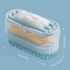 Rolling Soap Dispenser Storage Case NonSlip Design Foaming Soap Holder Bathroom Organizers for Household Home Use
