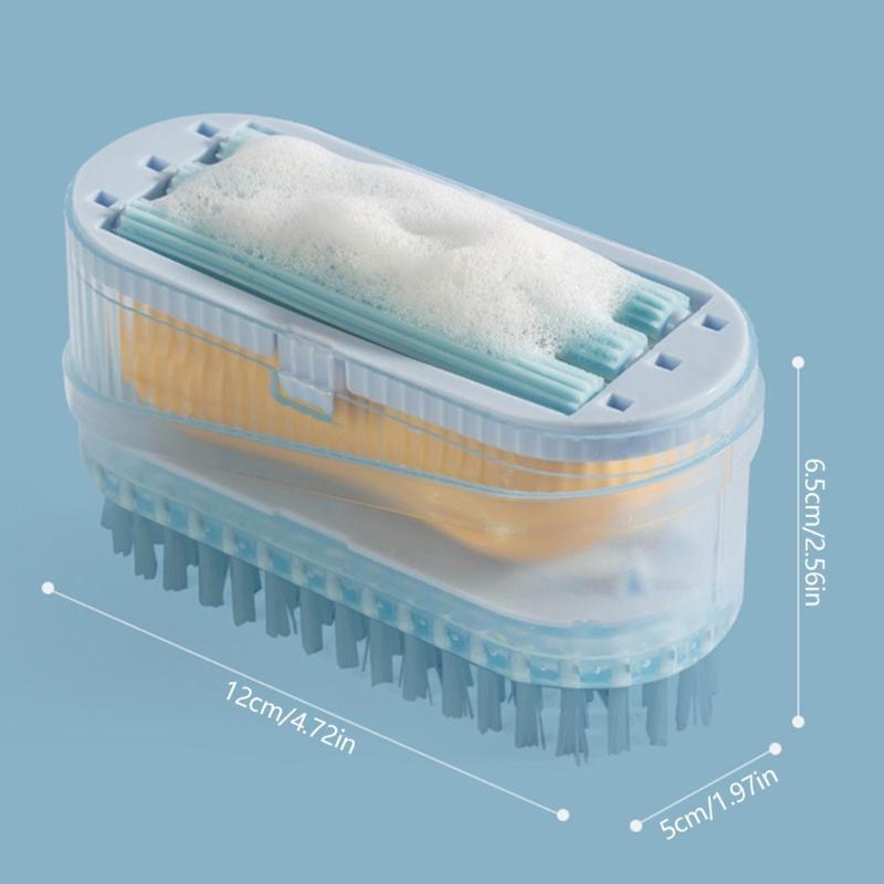 Rolling Soap Dispenser Storage Case NonSlip Design Foaming Soap Holder Bathroom Organizers for Household Home Use