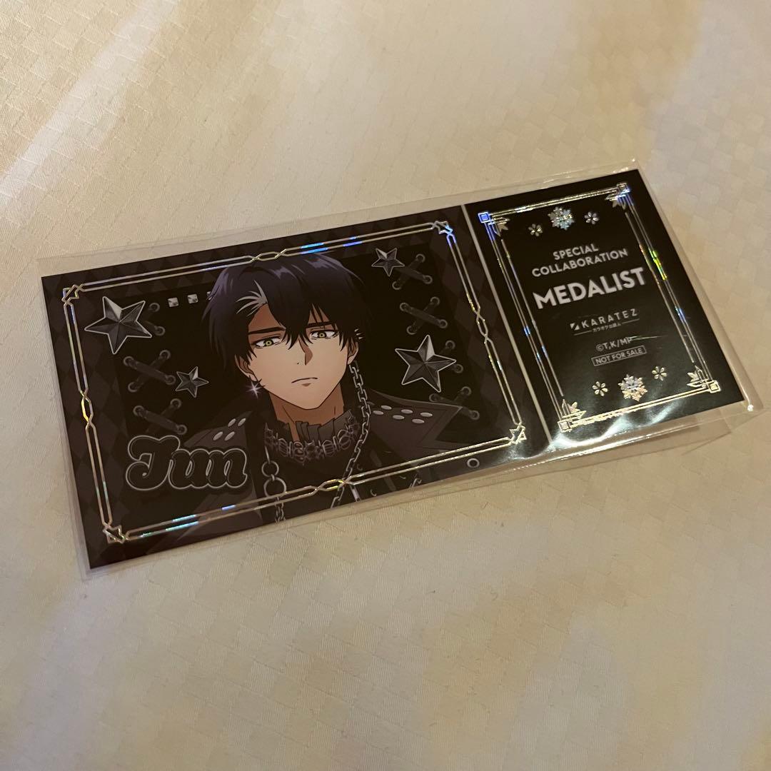 [Б/У] Самая низкая цена Медалист Йотака Дзюн Каратэцу Бонусная Карточка в стиле билета с тиснением фольгой