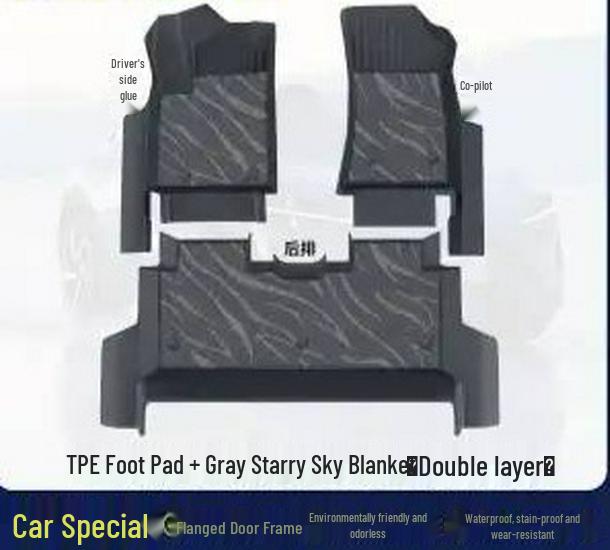 2026 GAC Trumpchi AION I60 Body Kits: Car Floor Mats, Starry Blanket Carpet & TPE Door Sill Protectors
