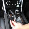 Car Gear Shift Knob Cover Trim Carbon Fiber Look For Land Rover Range Rover Sport 2018 2019 2020 2021 Auto Interior Accessories